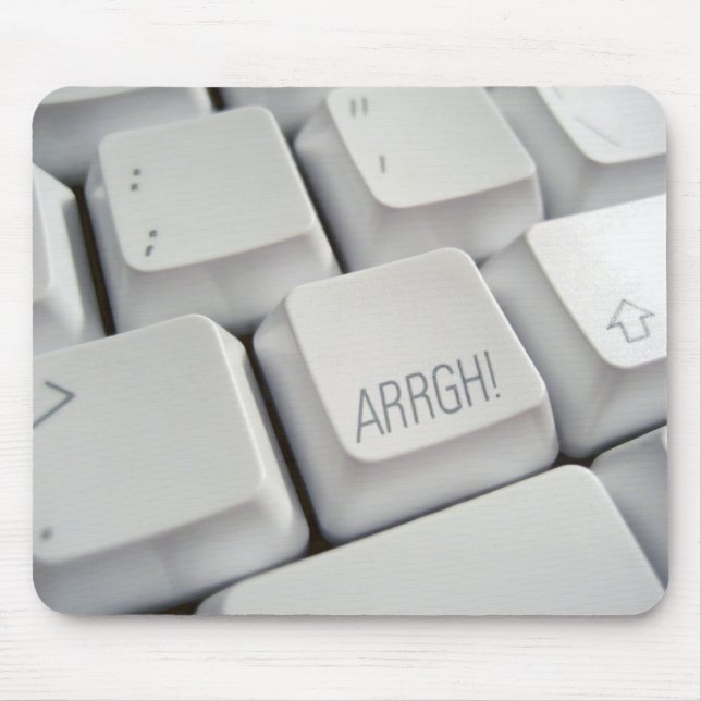 Tapis De Souris ARRGH ! Clavier (Devant)
