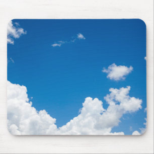 Tapis De Souris Arrière - plan ciel bleu ciel blanc nuages céles