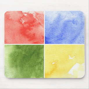 Tapis De Souris arrière - plan coloré d'aquarelle pour votre