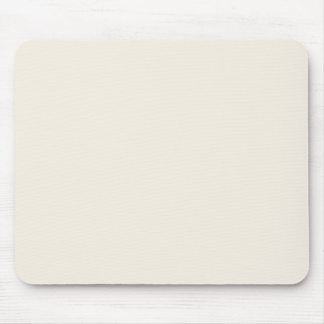 Tapis De Souris Arrière - plan couleur velours beige clair (Devant)