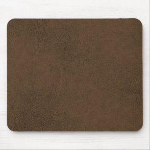 Tapis De Souris Arrière - plan de Motif de texture en cuir Brown 