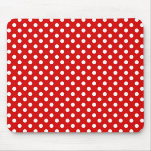 Tapis De Souris Arrière - plan de point de polka