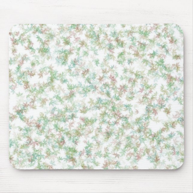 Tapis De Souris Arrière - plan feuille (Devant)