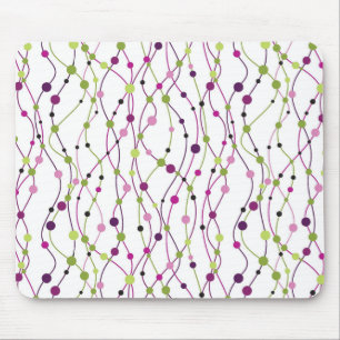 Tapis De Souris Arrière - plan multicolore de point