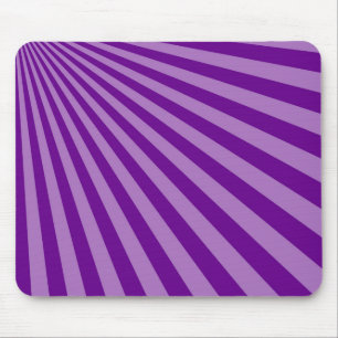 Tapis De Souris Arrière - plan Retro Purple Sun Rays