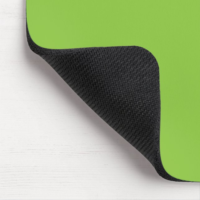 Tapis De Souris Arrière-plan vert citron plat – Texture scolaire (Coin)