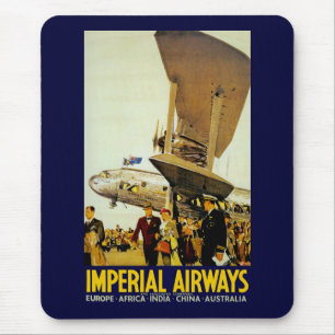 Tapis De Souris Arrivée d'Imperial Airways