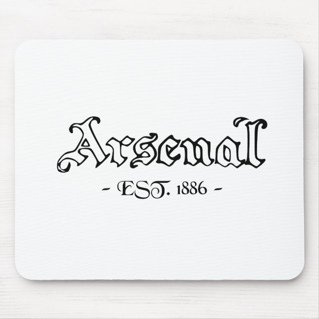 Tapis De Souris Arsenal Retro (Devant)