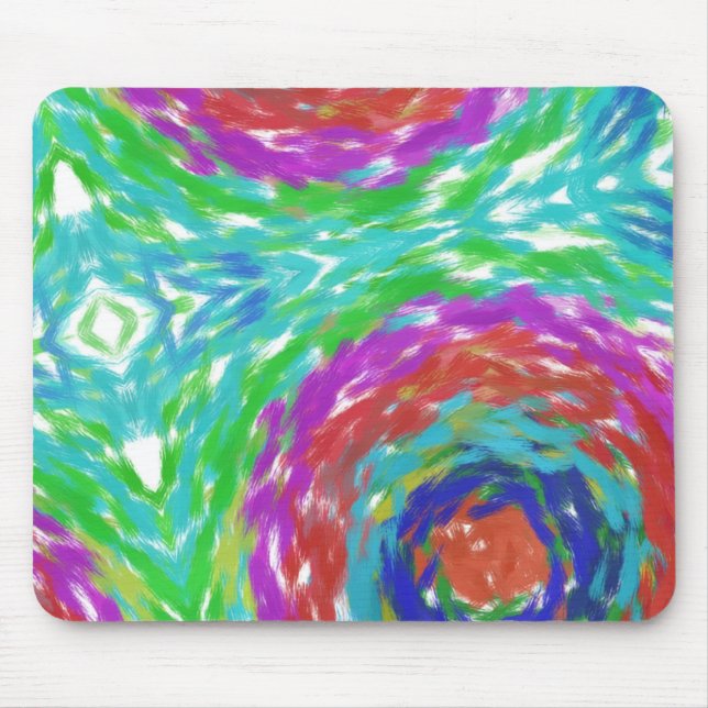Tapis De Souris Art Abstrait (Devant)