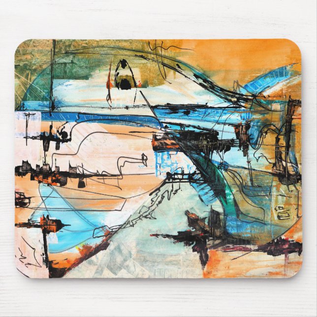 Tapis De Souris Art Abstrait (Devant)