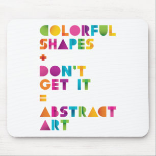 Tapis De Souris Art abstrait