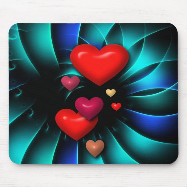 Tapis De Souris Art Abstrait 96 Mousepad (Devant)