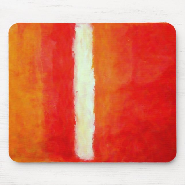 Tapis De Souris Art Abstrait moderne - Style Rothko (Devant)
