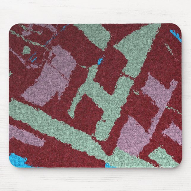 Tapis De Souris Art Abstrait Mousepad (Devant)
