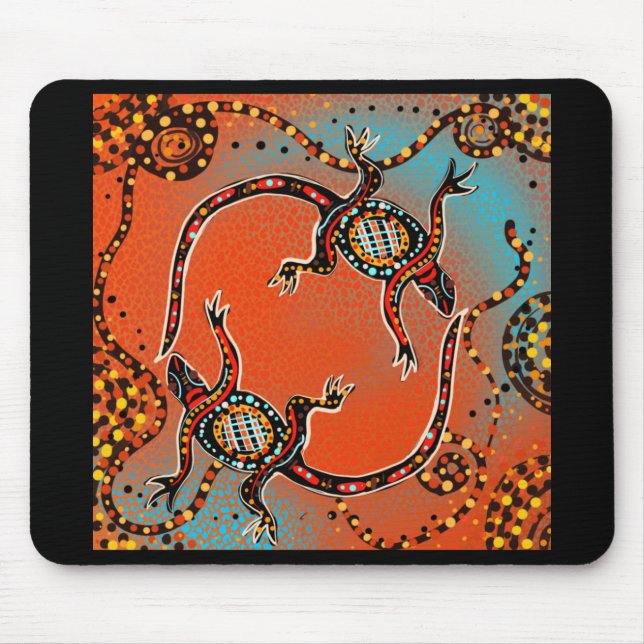 TAPIS DE SOURIS ART AUSTRALIE    (Devant)
