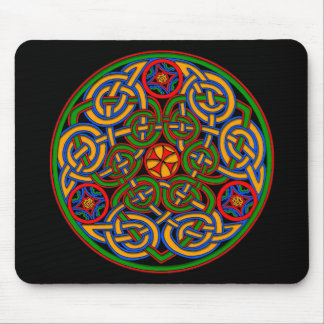 Tapis De Souris Art celtique de style antique coloré