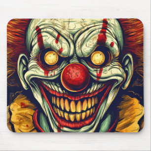 Tapis De Souris Art clown carnavalesque illustration