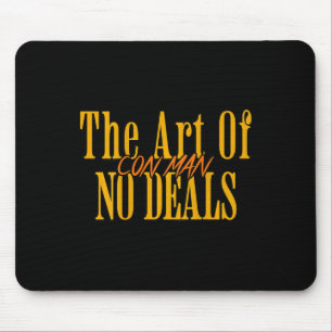 Tapis De Souris Art De Aucune Affaire Escroc Pun Faux Trump Sarcas