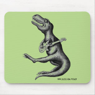 Tapis De Souris Art de basculage frais drôle de dessin d'encre de