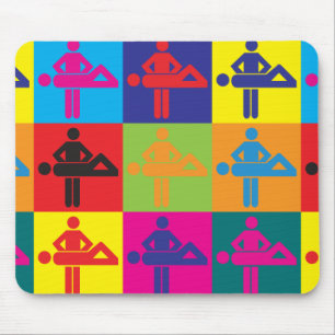 Tapis De Souris Art de bruit de massage