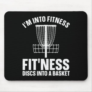Tapis De Souris Art de Disc Golf pour hommes femmes Joueur de Disc