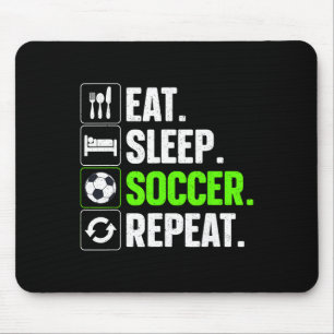 Tapis De Souris Art de football cool pour hommes femmes enfants éq