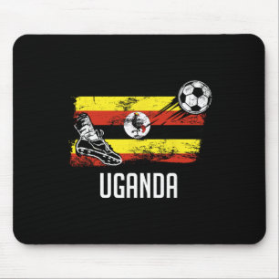 Tapis De Souris Art de football drôle pour femmes filles joueuses