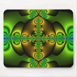 Tapis De Souris Art de fractale de croix celtique