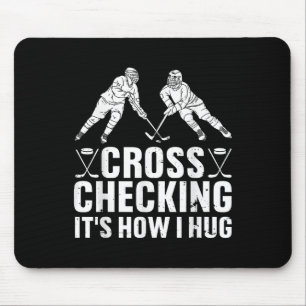 Tapis De Souris Art de hockey sur glace Cool Hommes Femmes Garçons