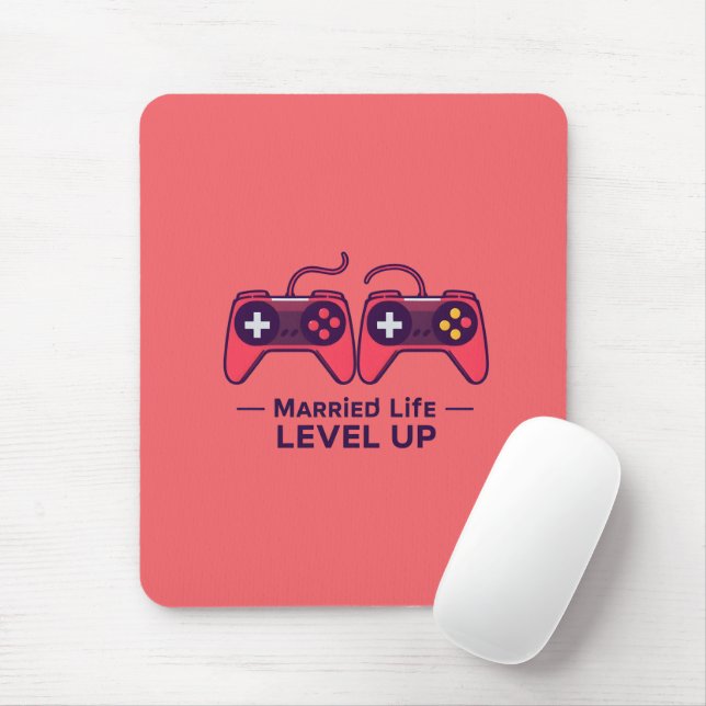Tapis De Souris Art de jeu de niveau supérieur pour la vie de coup (Avec souris)