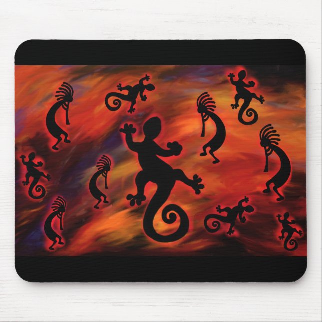 Tapis De Souris Art de Kokopelli (Devant)
