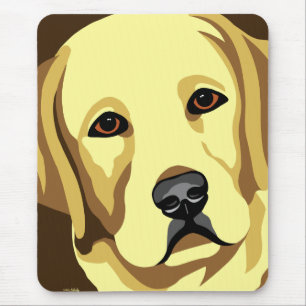 Tapis De Souris Art de labrador retriever