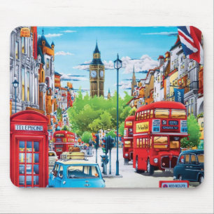 Tapis De Souris Art de Londres Street