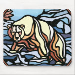 Tapis De Souris Art de l'ours tribal Mousepad Stylish Wildlife Mou<br><div class="desc">Art de l'ours tribal Mousepads & Faune Art Cadeaux & Chemises pour Hommes Femmes Garçons Filles Bébé Accueil & Bureau Cool Premières Nations Ours polaire Art / Design par l'artiste et concepteur canadien Kim Hunter. Voir www.kimhunter.ca et magasinez en ligne pour beaucoup d'autres vêtements T-shirt ours polaires et animaux sauvages...</div>