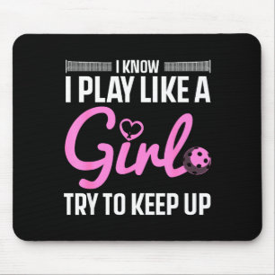 Tapis De Souris Art de pickleball cool pour joueuse femme fille