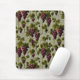 Tapis De Souris Art de vignoble de campagne française rustique