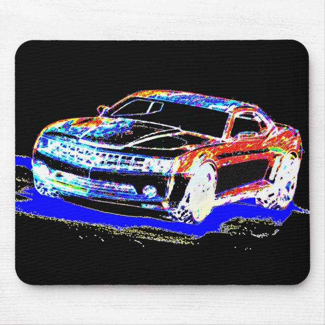 Tapis De Souris Art de voiture (Devant)