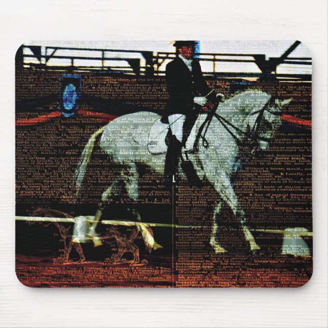 Tapis De Souris Art Dressage (Devant)