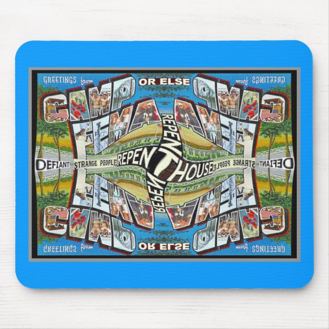 Tapis De Souris Art du BZ : Camp FEMA Mousepad (Devant)