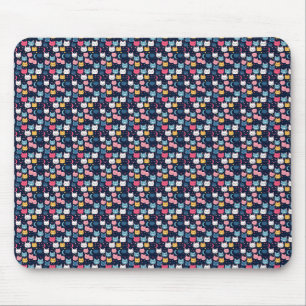 Tapis De Souris Art du chat Visages de chats mignons