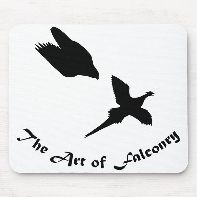 Tapis De Souris Art du Faucon pèlerin (Devant)
