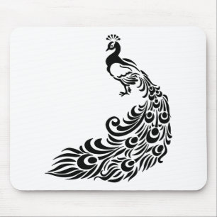 Tapis De Souris Art du paon