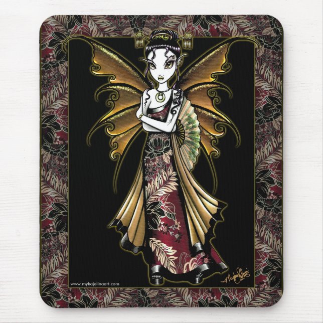Tapis De Souris Art féerique oriental Mousepad de "Naomi" (Devant)