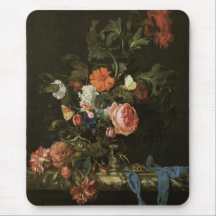 Tapis De Souris Art Floral avec Rose