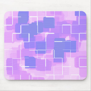 Tapis De Souris Art géométrique "Blue Berry"
