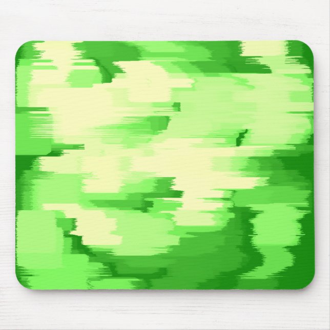 Tapis De Souris Art géométrique "Spinner Salade" (Devant)