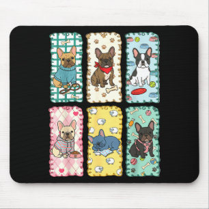 Tapis De Souris Art Graphique Bouledogue Français