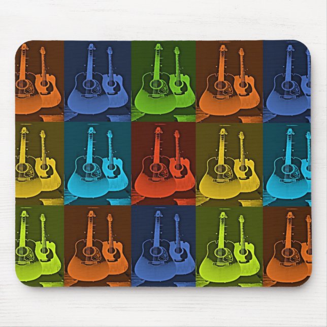 Tapis De Souris Art guitare (Devant)