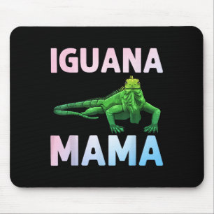 Tapis De Souris Art Iguane Pour Maman Filles Femmes Lézard Reptile