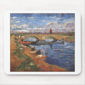 Tapis De Souris Art impressionniste de cru de peintre de Van Gogh